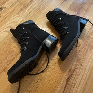 Stuart Weitzman Vintage Lug Sole Boots